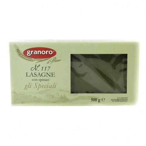 Макарони Granoro Lasagne con spinaci gli Speciali 500 г 1772422190 фото
