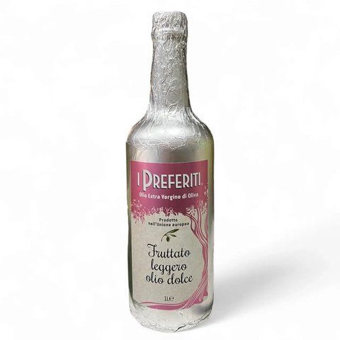 Олія оливкова I Preferiti Fruttato Leggero Dolce преміумкласу 1 л 2348245496 фото