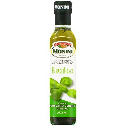 Олія оливкова Monini Basilico 250 мл 2614215517 фото