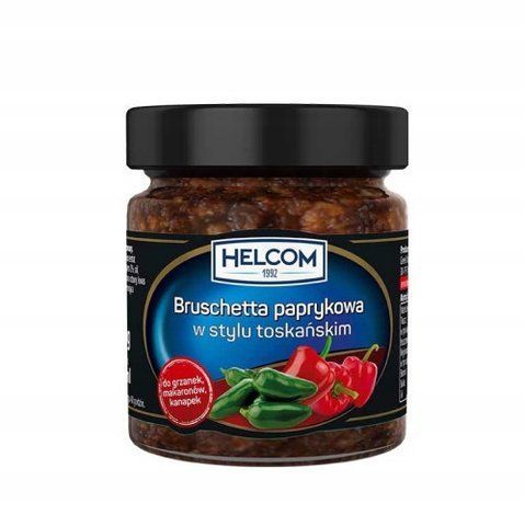 Брускета Helcom Bruschetta paprykowa w stylu toskanskim 225 мл 2694745387 фото