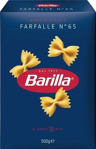 Макарони Barilla Farfalle №65 500 г 1764376200 фото